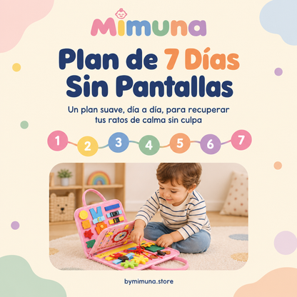 🎁Guía: Plan De 7 Días Sin Pantallas GRATIS