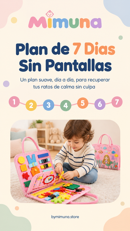 🎁Guía: Plan De 7 Días Sin Pantallas GRATIS